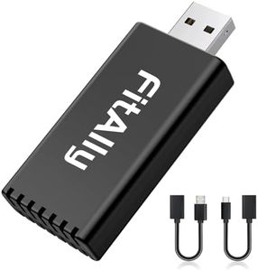 FitAlly Wireless CarPlay Adapter, Wireless CarPlay Dongle w/Plug & Play, 5GHz WiFi Fast & Stable Auto Connection, Online Update, CarPlay Wireless Adapter for iPhone iOS & Factory Wired CarPlay Cars
