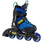 K2 Raider Pro Inline Skates Blue - Yellow 3-7