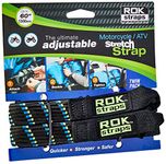 OXFORD ROK Straps HD 25mm Adj Black + Blue/Green ROK001