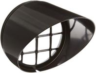 RAB Lighting HV1B H System Visor, Aluminum, 5-5/8" Diameter x 6-1/4" Height, Black
