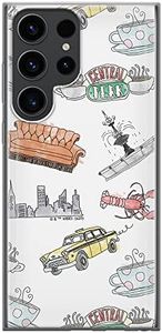 ERT GROUP Mobile Phone Case for Samsung S23 Ultra Original and Officially Licensed Friends Pattern 011 Perfectly Adapted to The Shape of The Mobile Phone, TPU Case