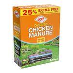 Doff Organic Pelleted Chicken Manure Fertiliser, Orange