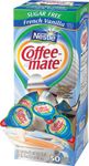 Coffee-Mate Coffee Creamer, Sugar Free French Vanilla Liquid Singles, 0.375-Ounce Creamers (Pack of 50) by Coffee-mate