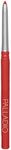 Palladio Retractable Waterproof Lip Liner High Pigmented and Creamy Color Slim Twist Up Smudge Proof Formula with Long Lasting All Day Wear No Sharpener Required, Red Rose, 1 Count