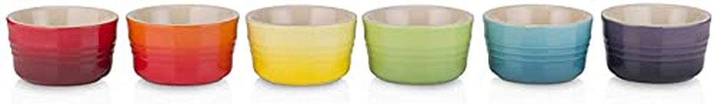 Set 6 Mini Ramekins 100ml Gift Collection, Ceramic, Le Creuset