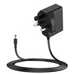 MEROM 12V Wall Charger Power Adapter Cord Compatible with Yamaha Piano Keyboard for P-45, NP-12, YPT-255, SDP, YPG, YDD, DD, NP, DJX, DSR, DX, PCR, PSR, KB, PC, PCS, PS, RY, DGX Series Power supply