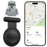 GPS Tracker for Kids (IOS only), Teen, The Hidden Air Tags with pin is,sutable for Children, Elderly, Backpack,Luggage -Time Mini Locator with No Monthly Fee, Works with Apple Find My