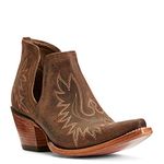 ARIAT Women's Dixon Western Boot, Weathered Brown, 7.5