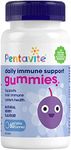 Pentavite Kids Daily Immune Support 60 Gummies, Natural Berry