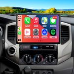 for Toyota Tacoma Radio Upgrade 2005-2015,Truck Accessories,Android Stereo Replacement,13.3inch High Resolution Touch Screen,Build in Wireless carplay Android Auto Free Camera