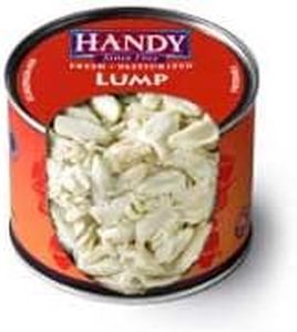 Handy Pelagicus Lump Pasteurized Crab Meat, 1 Pound -- 6 per case.