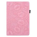 TIPOYOROO iPad Mini 6 Case 2021, iPad Mini 6th Generation 8.3 inch PU Leather Cover Multi-Angle Viewing Folio Smart Case with Auto Sleep/Wake for Apple iPad Mini 6 - Pink