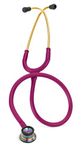 3M™ Littmann® Classic II Infant Stethoscope, 2157, Rainbow Chestpiece, Raspberry Tube, 28 in (71 cm)