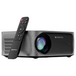 ZEBRONICS PIXAPLAY 25, Smart Projector, 1080p, 5500 Lumens, 200" Screen Size, Quad Core, Auto [ Focus | Keystone | Obstacle Detection | Screenfit ], Bluetooth, WiFi, HDMI-ARC, APP Support, Miracast