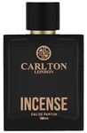 Carlton London Incense Eau de parfum | Premium Long Lasting & Refreshing Perfume for Men - 100ml | Luxury Body Spray for Men | Gift for Husband Boyfriend Dad