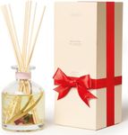 Benevolence LA Reed Diffuser, Rose & Sandalwood Scent Diffuser for Home with Oil Diffuser Sticks | Sun-Kissed Collection Diffusers for Home