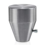 GONENGNAIL-Ground Rod Driver Cap,Heavy-duty Steel Hammer Pad Tool for Driving Grounding Rods,Fence Posts,Stakes (3.2'' TOP/ 0.79'' HOLE)