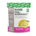 Kaizen Naturals Pre-Workout, Pink Lemonade, 243g, Pouch