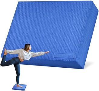 Steady Doggie | Blue Foam Balance Pad - Balance Board for Physical Therapy - Durable Large Textured Cushion Pad for Exercise, Workout, Balancing, Stability Workout, Knee and Ankle Exercise