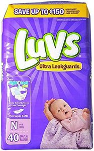 Luvs Newborn Ultra Leakguards Diapers, 40 Count