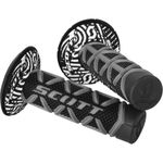 Scott Diamond Off-Road/Dirt Bike Motorcycle Hand Grips - Grey/Black/One Size