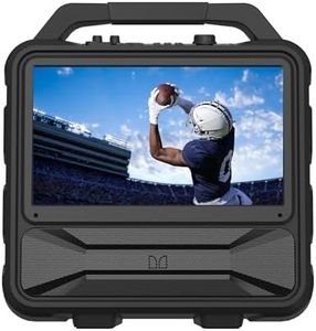 Monster Vision 2 | Portable Entertainment System with 15.6" 1080p Display & 100W Speakers | up to 30 Hours of Playtime | Dual HDMI Ports | Includes 6ft USB-C to HDMI Cable