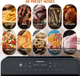 HYSapientia 22L Dual Zone Air Fryer Oven – Large Capacity, Multi-Function