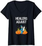 Womens Healers Adjust - funny heali