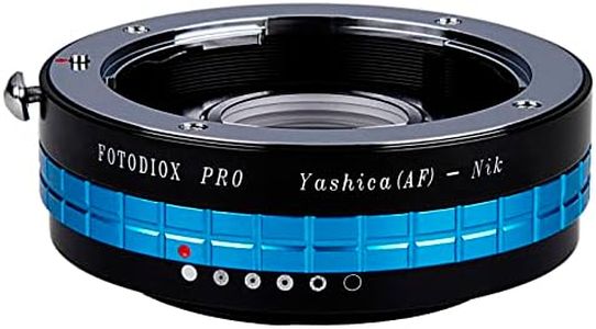 Fotodiox Pro Adaptor de Montura de Lente para Lente Yashica AF a Cámaras Nikon