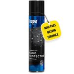 Kaps Nano Protector - Shoe Repellent Spray for Leather Nubuck Suede Textiles (400 ml - 13.52 fl. Oz.)