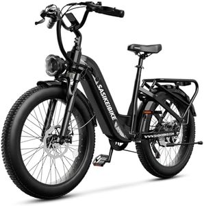 SASIKEIBIKE Electric Bike for Adults, Black