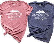 Adventure Buddies Couples Shirts, M