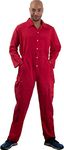 Ann Arbor T-shirt Co. Red Jumpsuit | Costume Cosplay Flight Jump Suit Halloween Unisex Men Women -Red, S