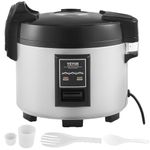 VEVOR Commercial Rice Cooker, 60 Cups 13 Liter Rice Cooker, Large Pot Inner Non-Stick Quick Cooking, 24 Hours Warm Keeping Warm with Measuring Cup and Spatula for Restaurant
