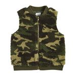 Mud Pie Baby Camo Shirling Boy Vest, Camo, 12-18 Months