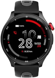 Cubitt Aura Pro Smartwatch/Fitness Tracker with 1.43" Touch AMOLED Screen, Bluetooth Call, Built in GPS, 60+ Sports, Blood Oxygen, Heart Rate, Stress/Sleep Monitor, Waterproof, Step Counter, Compass
