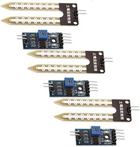 AZDelivery 3 x Sensor de Humedad del Suelo Higrómetro Modulo Compatible con Arduino con E-Book Incluido!