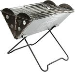 UCO Flatpack Portable Stainless Steel Grill and Fire Pit