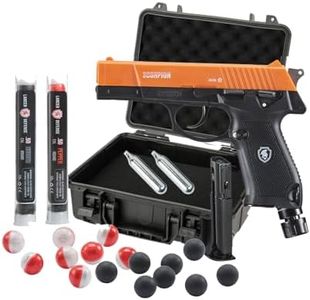 Lancer Tactical Scorpion 0.50 Cal Pepper Projectile Launcher Full Set w/Carrying Case-Less Lethal for Self Defense, Personal Defense, Home Defense (CO2 Non-Blowback)