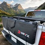 ORYX 3-Layer Pickup Truck Tailgate Pad for Bikes – 52” Wide, 0.5” Thick Padded Tailgate Protector, Waterproof PVC, Holds 5 Bikes, Soft Inner Lining, Tailgate Access Flap, Fits Most Mid-Size Trucks