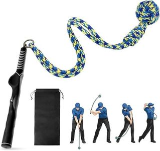 DMYTRSTDE Golf Rope Swing Trainer, Professional Golf Training Aid and Posture Corrector, Improve Tempo Accuracy Practice Equipment for Beginners and Experienced Golfers
