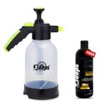 BEEPSAUTOPRO 2 Liter Sprayer for Car & Bike- Smart Spray Comes with 200ml Free Shampoo & 6 Months Warranty- No Electricity, Running Water Or Batteries Needed- Generates Easy Foam Spray, Black, 2 LTR