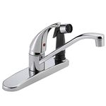 Peerless P114LF Classic Single Handle Kitchen Faucet, Chrome