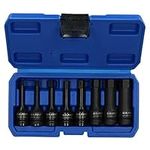 AB Tools 1/2" Drive Allen/hex Key bit Impact Socket Set H5 - H19 Metric Deep