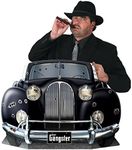 Beistle 57988 1-Pack Gangster Car Photo Prop, 3-Feet 1-Inch by 25-Inch