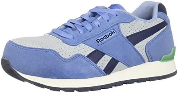 Reebok Women's Rb981 Harman Composite Toe Classic Work Sneaker Blue Safety, Blue, 7