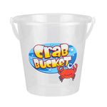 Yello BU1205 Clear, Beach Bucket for Crabs and Small Wildlife