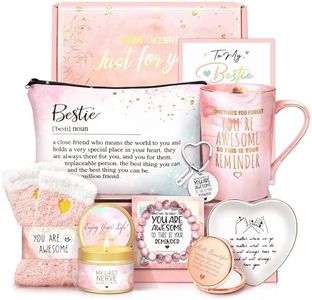 Birthday Gifts for Women Best Friends Gifts for Women Happy Birthday Gifts baskets for BFF Bestie Friendship Gifts Sister Gifts from Sister Christmas Gifts