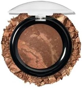 LAURA GELLER NEW YORK Award-Winning Baked Balance-n-Brighten Color Correcting, Travel Size, Powder Foundation – Deep – Handmade in Italy – Buildable, Matte Finish – For Mature Skin