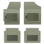 PantsSaver Custom Fits Car Floor Mats for Hyundai Venue 2021, Front & 2nd Seat Heavy Duty Floor Mats (4PC), All Weather Protection for Vehicle, Gray